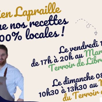 Julien Lapraille marché du terroir Libramont Redu