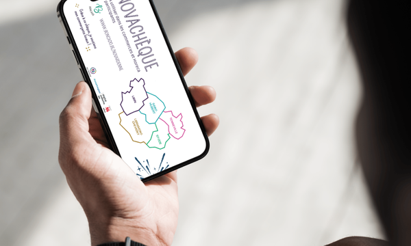 Novachèque sur smartphone