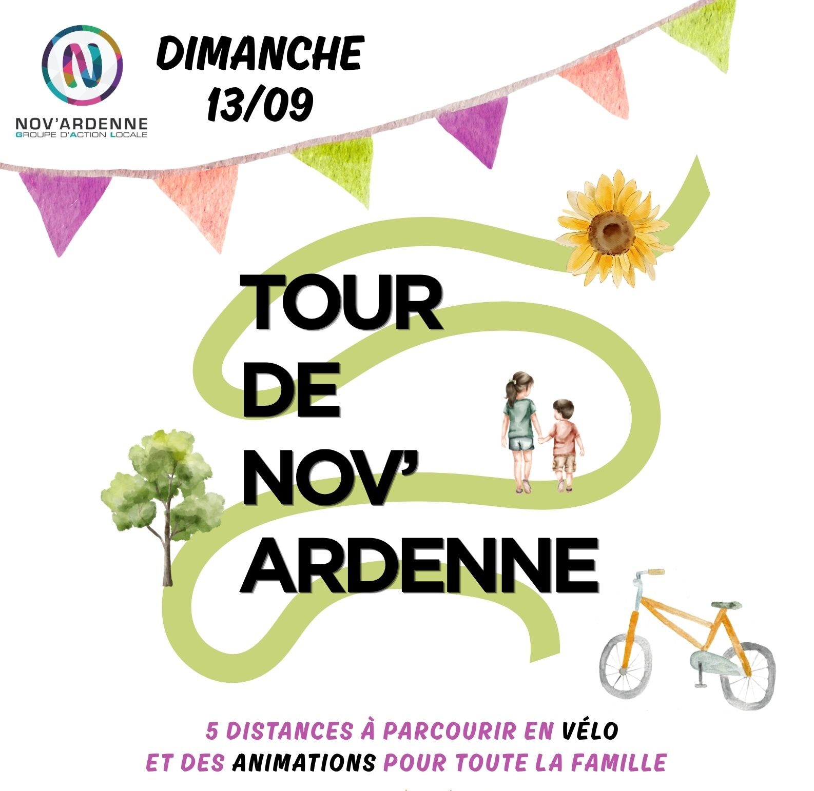 100 km Nov’Ardenne – AFFICHE A3